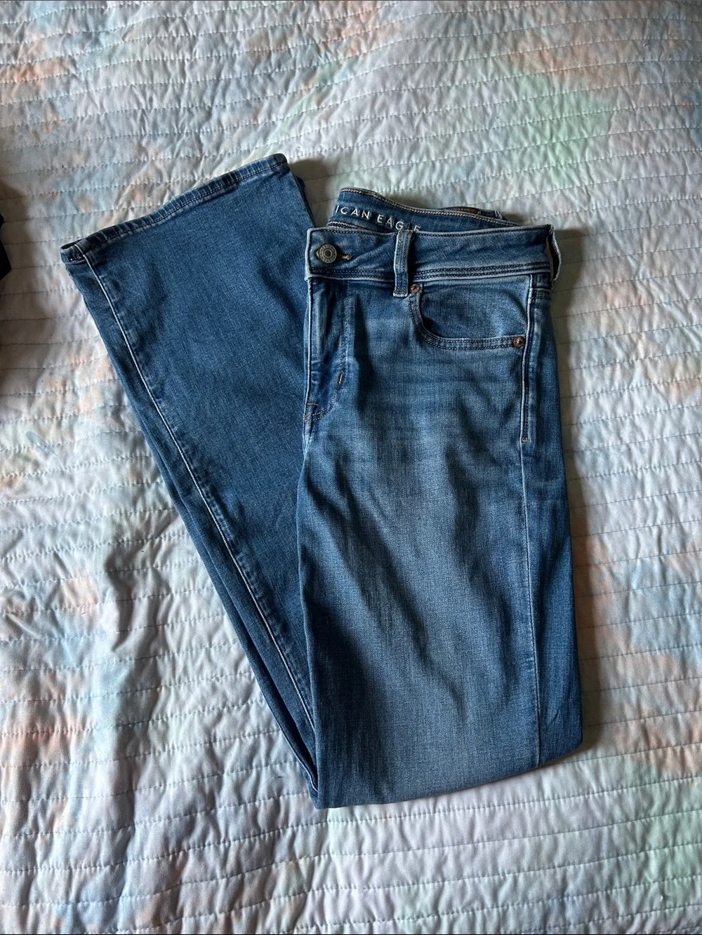 women’s american eagle kick boot jeans